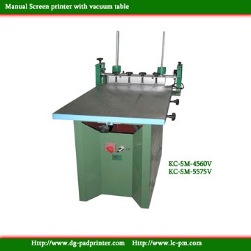 Manus Screen Printer With Vacuum Table